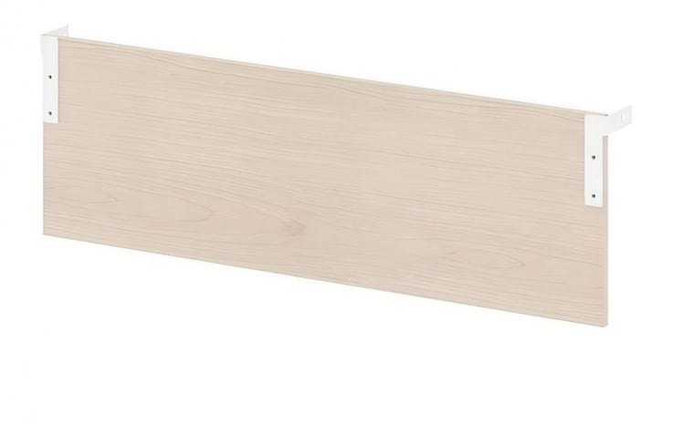 Фронтальная панель к одинарным столам XTEN-QP XDST 127 Бук Тиара Белый_0