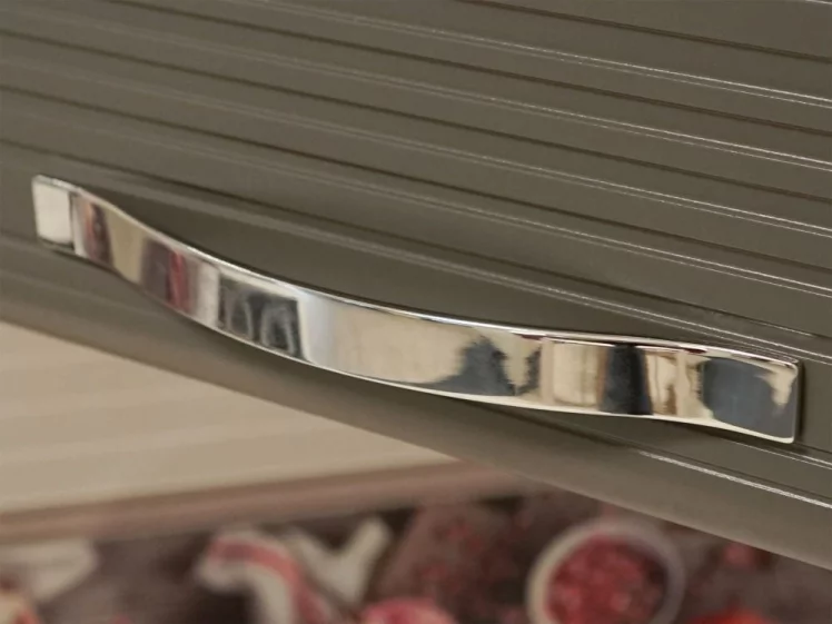 Шкаф кухонный Графит 74.96 Сосна Астрид /Ваниль/Графит_2