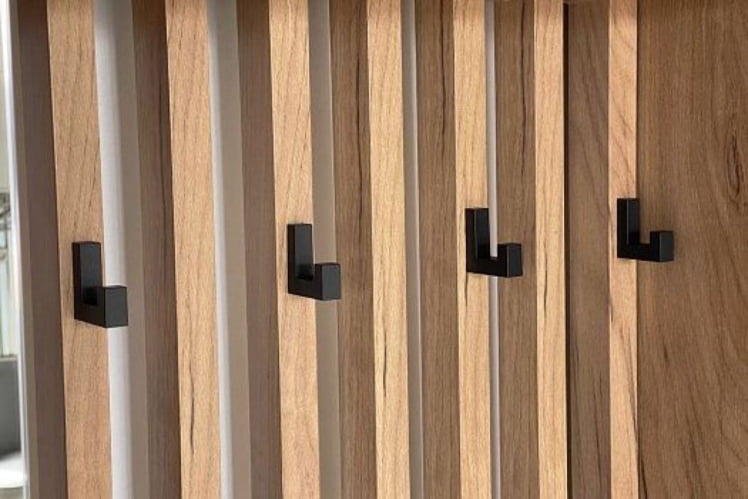 Прихожая Бери MPR-021 Дуб крафт золотой/белое дерево_4