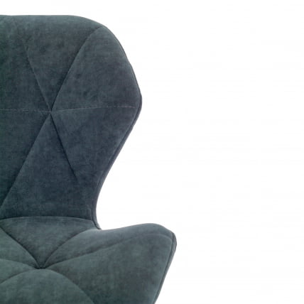 Кресло СЕЛФИ велюр Cлермон, малахит, 089 / SELFI Clermon,_4