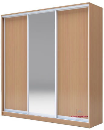 Шкаф-купе Хит-24-20-151 Бук бавария светлый_0