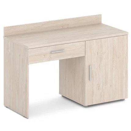 Стол с тумбой правый Орната 	Н-440 Пр Дуб Верцаска Светлый / Ornata_0
