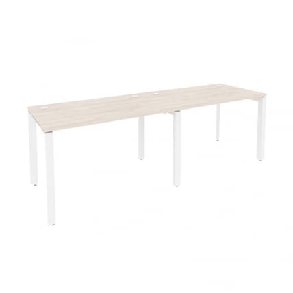 Рабочая станция на П-образном м/к ONIX O.MP-RS-2.2.7 Денвер Светлый/Белый_0