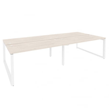 Рабочая станция на О-образном м/к ОНИКС О.МО-Д.РС-4.4.7 Денвер Светлый/Белый / ONIX O.MO-D.RS-4.4.7_0