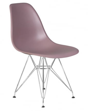Стул обеденный ДОБРИН ДСР (ножки хром, цвет сиреневый (П-04)) 4 шт / DOBRIN DSR (P-04))_2