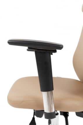 Офисное кресло CХАИРМАН 500 ЛЮКС (ЛУКС) ЭКО экокожа Бежевый / CHAIRMAN (LUX)_12