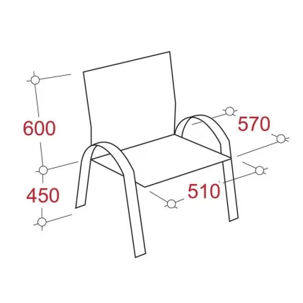 Конференц-кресло Echair-807 VPU 478410 Черное_1