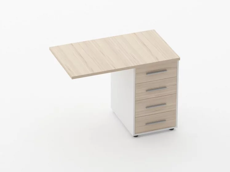 Тумба приставная Deka 9.05.10 Туя/Белый_0