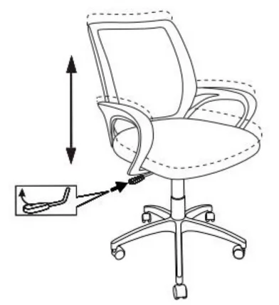 Кресло офисное Бюрократ CH-695NLT Оранжевый_4