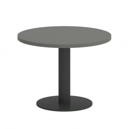Стол журнальный круглый HOME OFFICE VR.SP-5-60.1G Металлик/Антрацит металл_0
