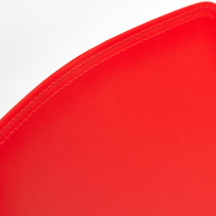 Стул GENIUS (mod 75) металл/пластик, 46x56x84cм, красный/ножки хром_4