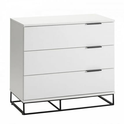 Комод 3 ящика CITY 40095580h Белый_0