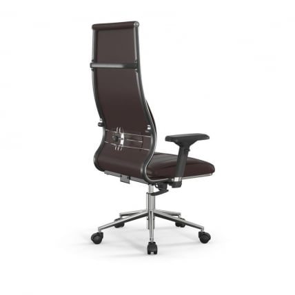 Кресло руководителя Мetta L 1m 46/4D Infinity Easy Clean (MPES) Комплект 8 Темно-коричневое_1