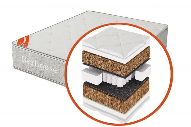 Матрас Мега кокос 30 (Берхоусе) Размер: 1400х1900 мм / Mega (Berhouse)_0