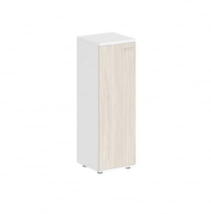 Шкаф средний правый Sigma SG.814.WH.OL.R Белый Дуб светлый_0