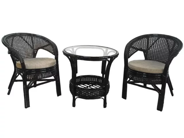 Комплект Пеланги дуэт, подушки на молнии Pelangi 02/15-6 венге матовый_0