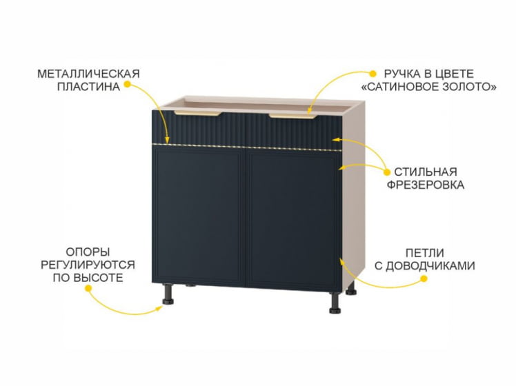 Напольный шкаф Флоренция 108.60_3