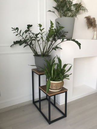 Подставка под цветы 600*300*620мм Дуб Вотан_1