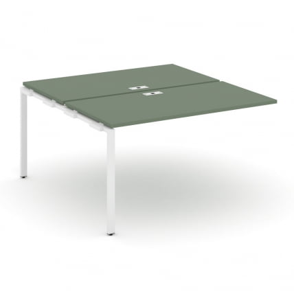 Двойной наборный элемент рабочей станции CONCEPT CN.DNRS-001 Кобо Белый_0