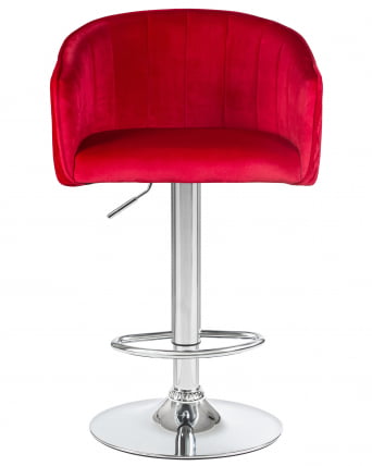 Стул барный DOBRIN DARCY Малиновый велюр 1922-14_5