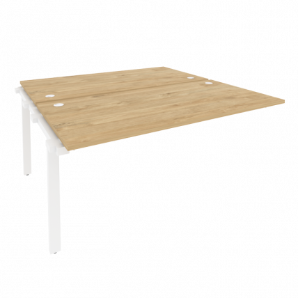Наборный элемент рабочей станции на м/к ОНИКС О.М-2.НРС-4.8 Тиквуд Светлый/Белый / ONIX O.M-2.NRS-4.8_0