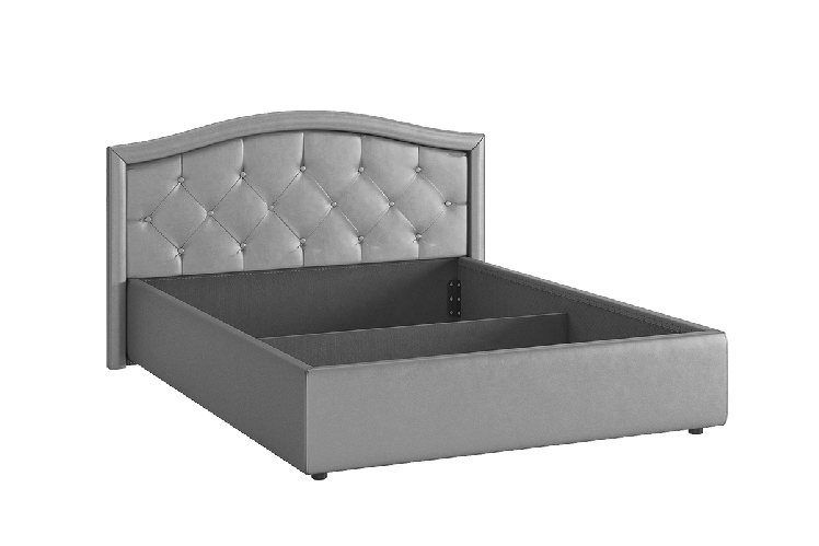 Кровать 1.4 Верона 2 с подъем. механизмом ЗП.КМ1.4-01.2 персик (велюр) / ZP.KM1.4-01.2_2