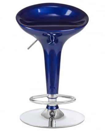 Стул барный ДОБРИН БОМБА (синий металлик) 2 шт / DOBRIN BOMBA_7