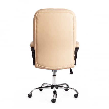 Кресло СН9944 (22) хром кож/зам, бежевый, 36-34_3