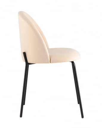 Стул Коди велюр Бежевый_3