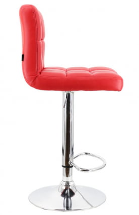 Барный стул Everprof Asti Экокожа Красный_2