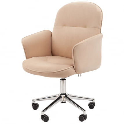 Офисное кресло CHAIRMAN HOME 130 велюр Бежевый_1