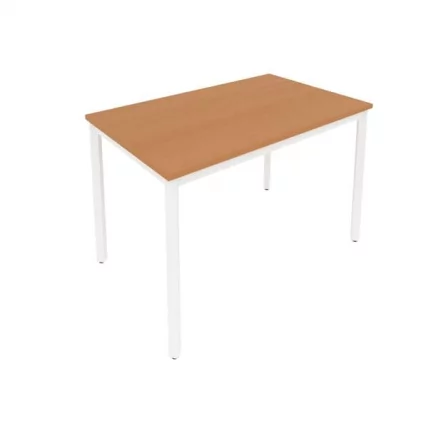 Стол письменный на металлокаркасе SLIM SYSTEM С.СП-4 Груша-Белый_0