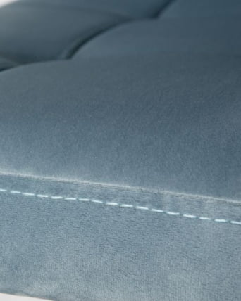 Стул барный ДОБРИН КРУГЕР АРМ (пудрово-голубой велюр (МДЖ9-74)) 2 шт / DOBRIN KRUGER ARM (MJ9-74))_8