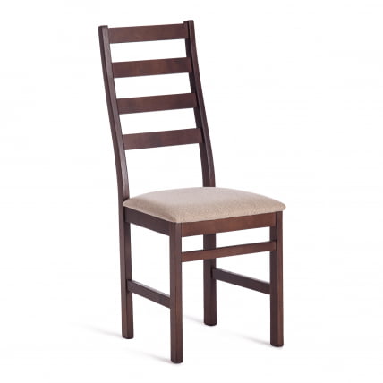 Стул ROSARIO Многослойная фанера, 39 х 39 х 99 см, Cappuchino, ткань бежевая (Ford William 7)_0