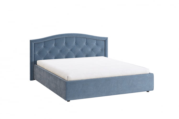 Кровать 1.6 Верона 2 с основанием ЗО.КМ1.6-01.2 изумруд (велюр) / ZO.KM1.6-01.2_0