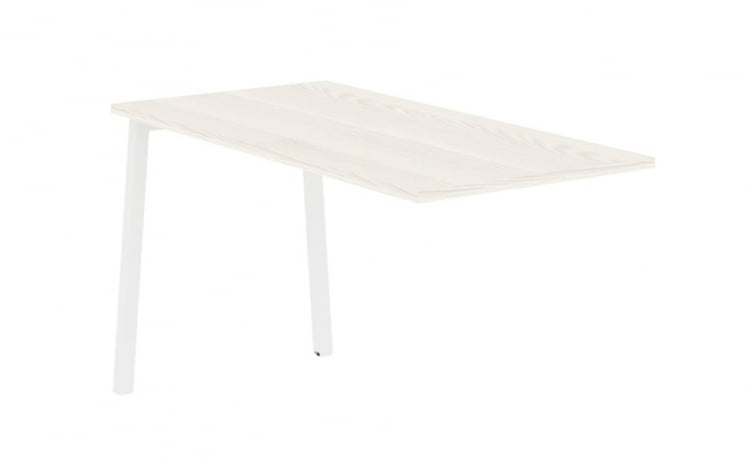 Брифинг-приставка ЕДИС ЕЛБ 1367 Ясень Траун Белый / EDIS ELB_0