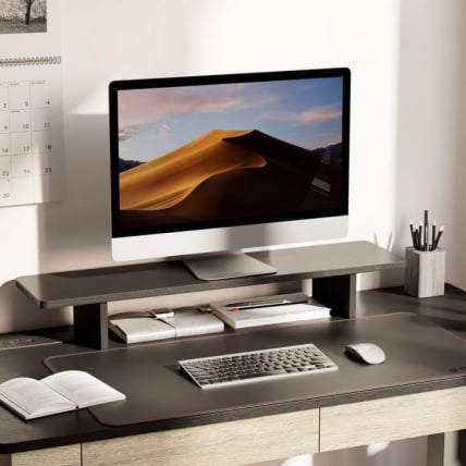 Стол для компьютера c электрической регулировкой по высоте и 2 ящиками EUREKA ERK-ED-I47-OG_6