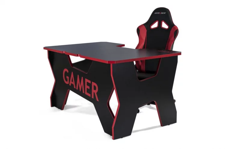 Стол геймерский Generic Comfort Gamer2/N/R Красный Черный_5