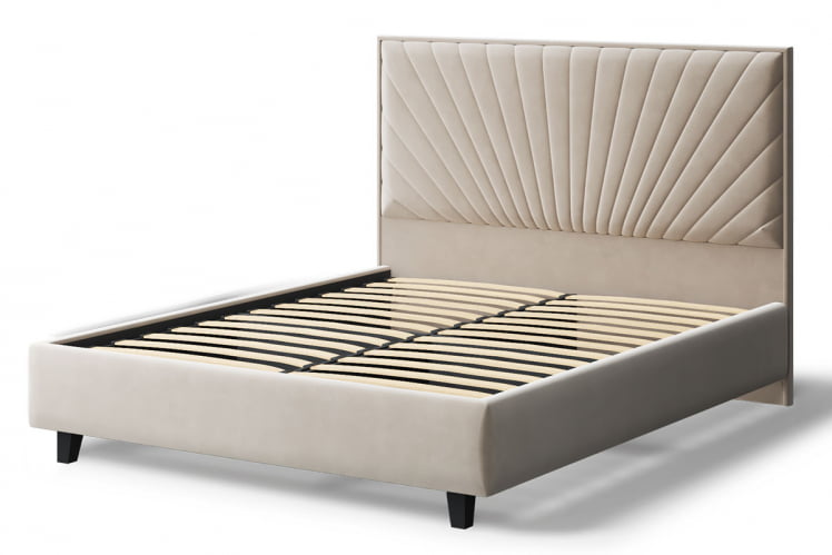 Кровать Леона, 2000 кс 1400 мм, бежевый / x_1