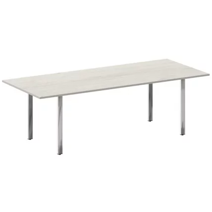 Стол переговорный METAL SYSTEM DIRECT БП.ПРГ-240 Дуб Наварра_0