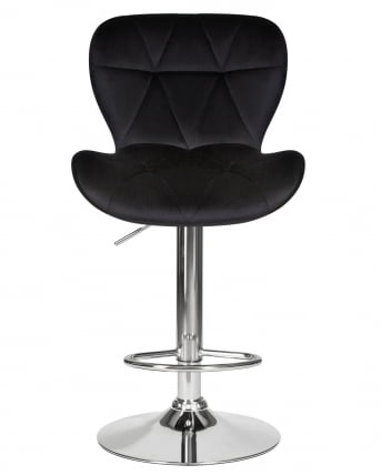Стул барный ДОБРИН БАРНИ Черный велюр МДЖ9-101 / DOBRIN BARNY MJ9-101_5