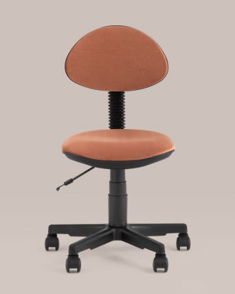 Кресло компьютерное детское УМКА Геометрия терракотовый_2