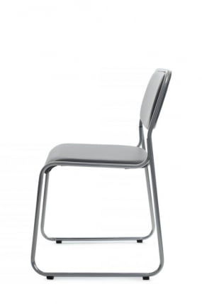 Кресло Никс РCХ ОМКЛ-01 Серый/Металл окрашенный Хром / Nix RCH OMKL-01_5