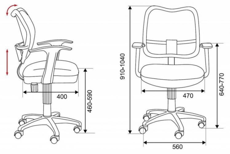 Кресло офисное Бюрократ CH-W797/BR/TW-14C_4