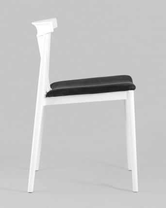 Стул пластиковый Ранч с мягким сиденьем Белый / Ranch_2