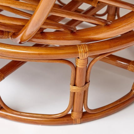 Кресло МАМАСАН/МАМАСАН 23/02 В /с подушкой/ подушка 182х119 см, 169х102х80 см, Когнаc (коньяк), ткань, Старт / MAMASAN/МАМАСАН W Cognac_6