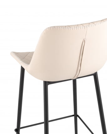 Стул барный Арч экокожа светло-серый / Arch_6