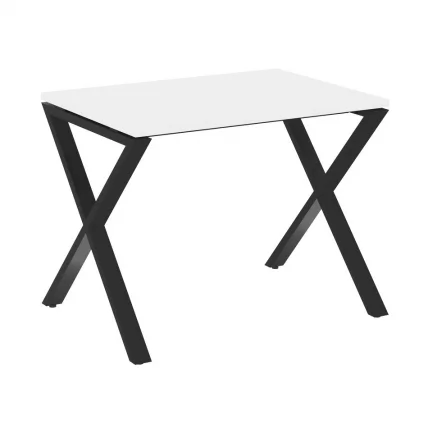 Стол рабочий LOFT VR.L-SRX-1.7 Металл черный Белый Бриллиант_0