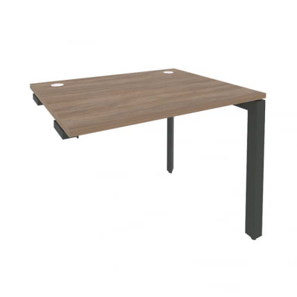 Стол-приставка на П-образном м/к к опорным элементам ONIX O.MP-SPR-1.8 Дуб Аризона/Антрацит_0