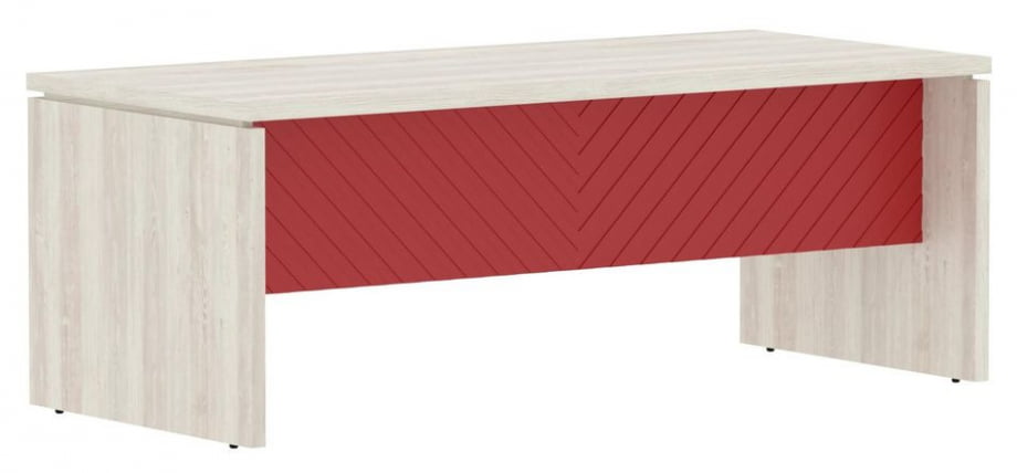 Стол руководителя Torr LUX TLST 209 Сосна Эдмонд Красный_0